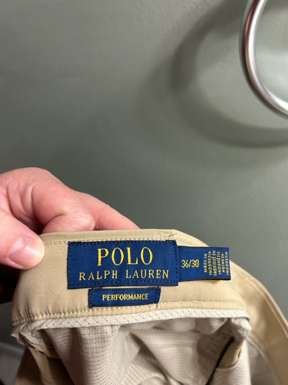 Polo Ralph Lauren performance pants golf stretch pants 36X30 - Picture 4 of 6